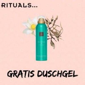 GRATIS Duschgel für Anmeldung &#043; erste Bestellung bei My Rituals (kein MBW)