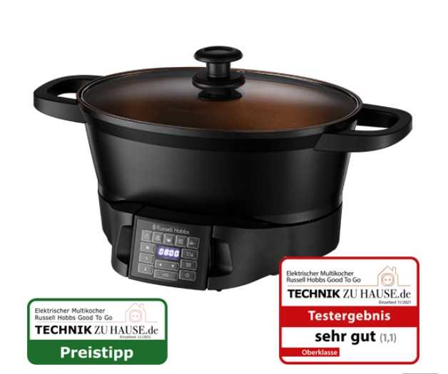 Russell Hobbs Good To Go Multikocher (8 Kochprogramme) für 67,19€ (statt 89€)