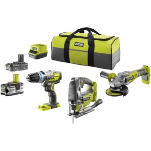 Alternate: Ryobi ONE+ Akku-Combo-Set R18CK3BL-242S, 18Volt, Werkzeug-Set (379,99€ statt 429,99€)