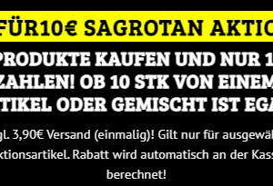 DealClub: 10für10€ Sagrotan Aktion (&#043; €3,90 VSK)