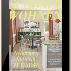 Jahresabo SCHÖNER WOHNEN (Digital E-Paper) für nur 5€