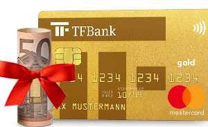 TF Bank -Kreditkarte (50 Euro Prämie)