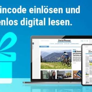 Freie Presse ( Tageszeitschrift ) - 1 Monat Gratis Digital