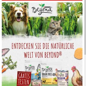 Beyond Hunde- und Katzenfutter gratis testen