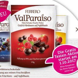 Gratis testen: Ferrero ValParaiso
