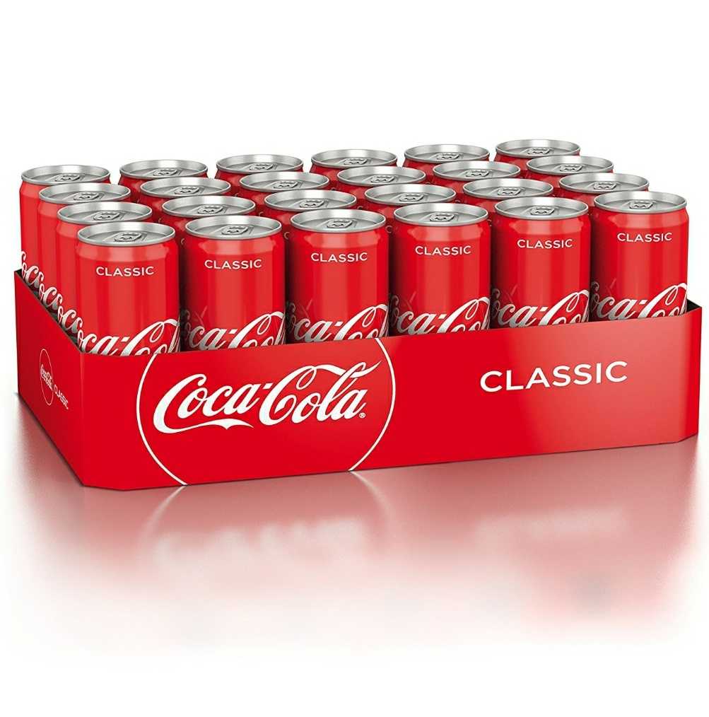 Pfandfehler?! 😍 Coca-Cola Zero, 24er Pack (24 x 330 ml) für 15,16€ (statt 22€) | eff. nur 9,16€ 🔥