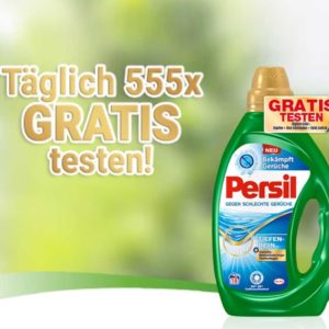 Persil Waschmittel gratis testen