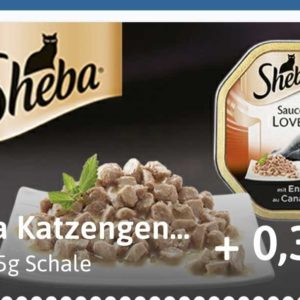 Sheba für 9 Cent / Pfanni, Miracel Whip, Milkana und weitere bei reebate