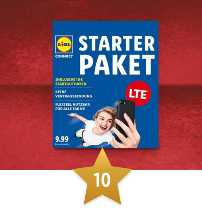 80%* für plus auf Connect Starterpaket doppeltes Datenvolumen das Lidl Rabatt Hammer* Monate drei