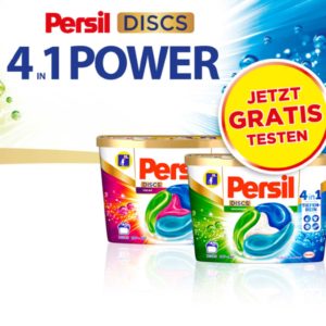 🧺 Persil 4in1 Discs GRATIS testen - bis 30.06.2021