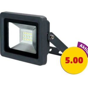 Unitec LED Strahler 10W IP65 wasserfest für den Außenbereich (in schwarz oder weiß) für 5€ mit Gratisversand bis 18 Uhr