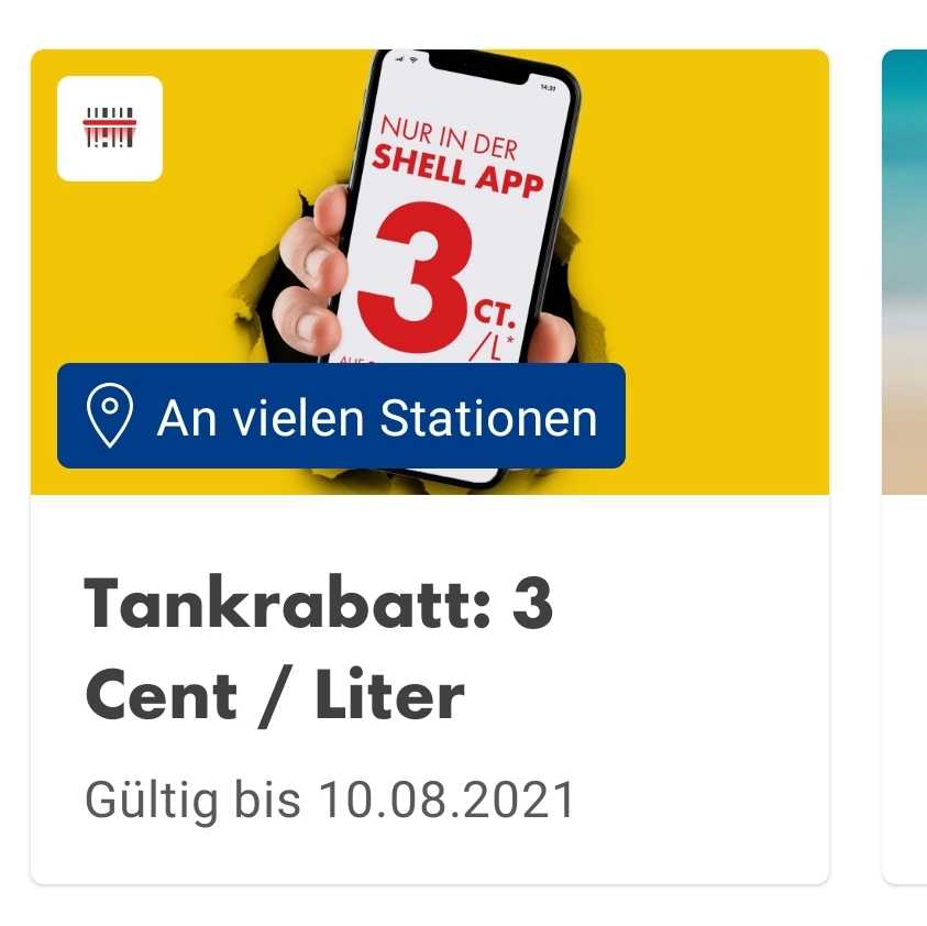 endet ⏰ Shell 3 Cent / Liter mit der Shell App sparen