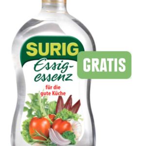 Surig Essig-Essenz GRATIS ab 5€ Einkauf mit App - EDEKA Südbayern