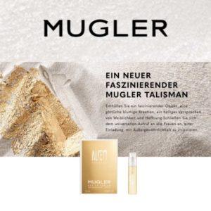 GRATIS Duftprobe für Frauen: Mugler Alien und Mugler Alien Goddess Eau de Parfum (2x 1,2ml)