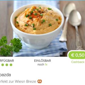 0,50€ auf Obazda deiner Wahl - Marktguru Promo-Code
