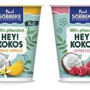 GRATIS TESTEN Söbbeke HEY! KOKOS Bio Joghurt-Alternative (01.10.-11.11.2021)