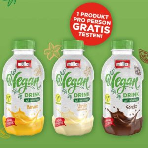 GRATIS TESTEN Müller Vegan Drink (15.11.-12.12.2021)