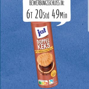 GRATIS TESTEN bei Rewe: ja! Doppelkeks (1 von 10.000 Produkttester)