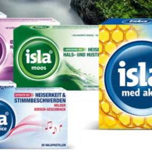 Gratis Isla Halstabletten - nur Österreich
