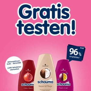 Schauma Spülung Gratis Testen