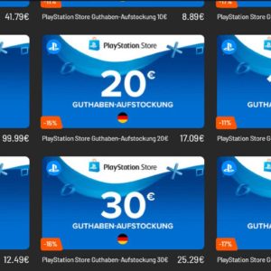 INSTANT GAMING 👉 PSN Guthaben dauerhaft mit bis zu 17% Rabatt