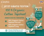 Carefree 100% Organic Cotton Topsheet Slipeinlagen gratis testen (nur dm & dm online!)