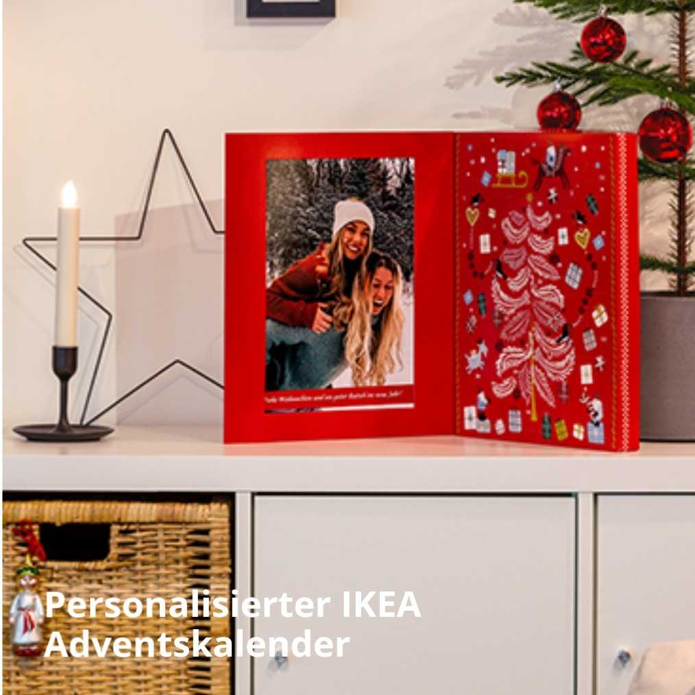 IKEA Adventskalender (auch mit individualisierten Foto oder Geschenktüte und personalisierter Grußkarte) ab 12,99€ inkl. Gutschein(en)