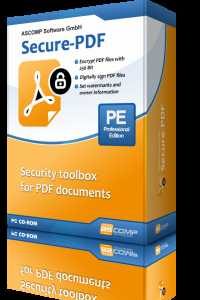 Sharewareonsale: Secure-PDF Professional Edition v2.001 gratis statt €19,90 (Lifetime)