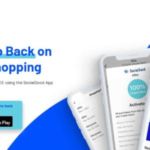 socialgood: 100$ in Cryptowährung geschenkt.