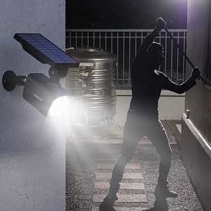 Xibolar ‎ZJ-QJ001 Solarlampen für Außen mit Bewegungsmelder für 23,99€ (statt 30€)