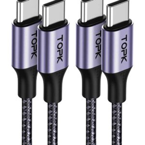 TOPK_USB_C_auf_USB_C_Kabel_2M_2M_100W_20V_5A_PD_Schnellladung_Datenkabel_Typ_C_auf_Typ_C_Kabel_Kompatibel_mit_MacBook_Pro_2021_iPad_Pro_2021_Galaxy_S22_S21_Ultra