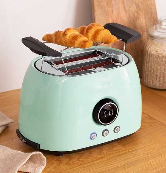 Cecotec Toaster Classic 8000 mit digitaler Anzeige in 3 Farben ab 24,90€ (statt 36€)