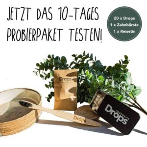 Toothpaste Drops Minze: Probierpaket für 5,95 €
