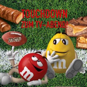 🏈 GRATIS M&Ms, Mars, Snickers, Twix - Kaufe 3 & erhalte 1 Gratis - Super Bowl  Aktion von Mars