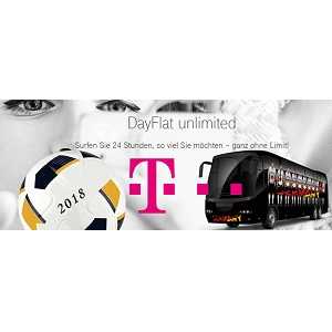 Telekom Fußball DayFlat kostenlos: unbegrenztes Datenvolumen an vielen WM-Spieltagen
