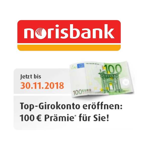 Kostenloses Girokonto Kreditkarte Bei Der Norisbank 100 Pramie