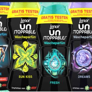 🧼 Gratis testen: Lenor Unstoppables Wäscheparfüm