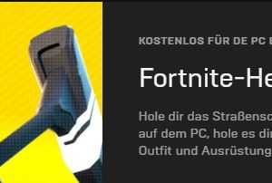 GRATIS "Fortnite-Herausforderungspaket" kostenlos bis 17.06.21 17:00 Uhr im Epic-Games-Shop