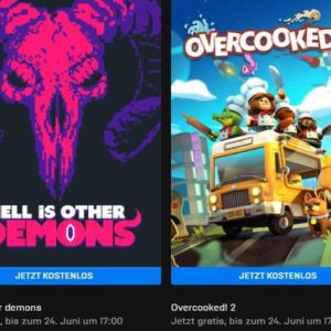 GRATIS: „"Overcooked! 2“ + "Hell is Other Demons" kostenlos im Epic-Games-Store