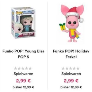 Thalia: zahlreiche *Funko POP!* Figuren schon für sagenhafte *2,99€*