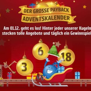 PAYBACK App XMAS Kalender 2021