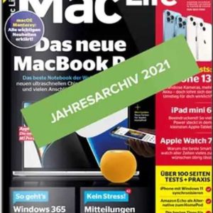 GRATIS *12 Ausgaben* der Zeitschrift *Mac Life* kostenlos downloaden (Jahresarchiv 2021)