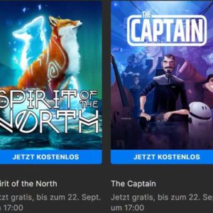 GRATIS Games bei Epic: "Spirit of the North" + "The Captain"