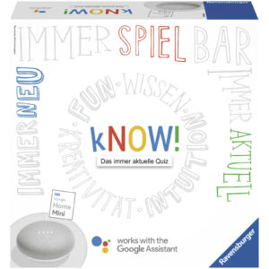 Ravensburger kNOW! mit Google Home Mini ab 23€ (statt 30€)