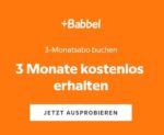 Babbel Angebot: 50% Rabatt auf das 6-Monatsabo