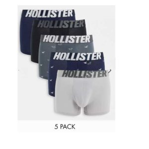 Hollister Boxershorts 5er Pack nur 13,65€ (statt 49€)