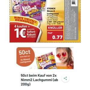 STORCK Nimm 2 Lachgummi (Kaufland + smhaggle-App) 07.-11.07.