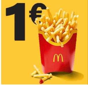 Mcdonalds App 1x Grosse Portion Pommes Fur 1