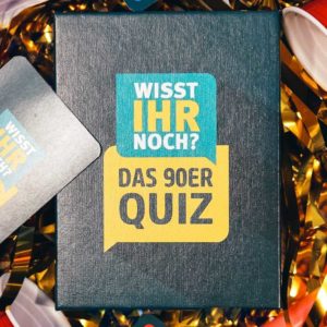 Wisst ihr noch? - das 90er Quiz für 7,99€ (statt 10€)