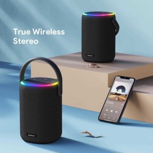 Zamkol Bluetooth Speaker mit 50 W + Lichteffekten für 49,99€ (statt 100€)